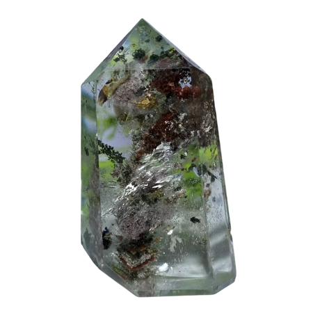 Descriptive Cards - Precious Stones & Crystals - Green Phantom Quartz