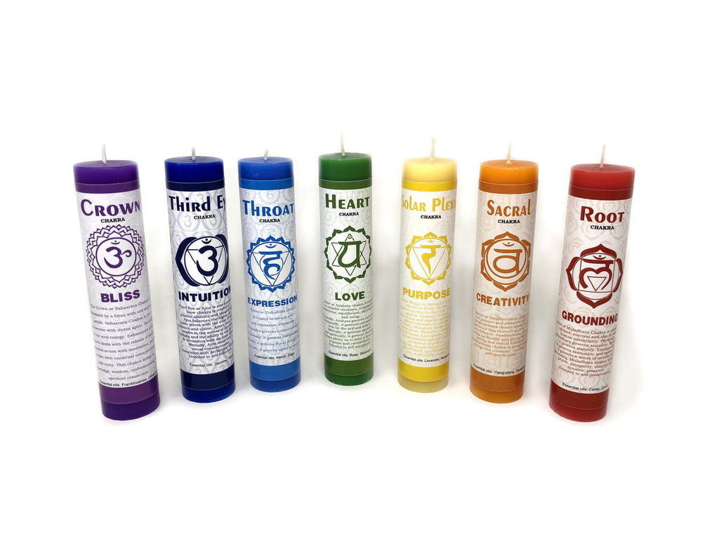 Gift Set -7 Chakra Scented Candles (Set of 7)
