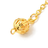 Pendulum - Brass Cone – Gold Teardrop Shape