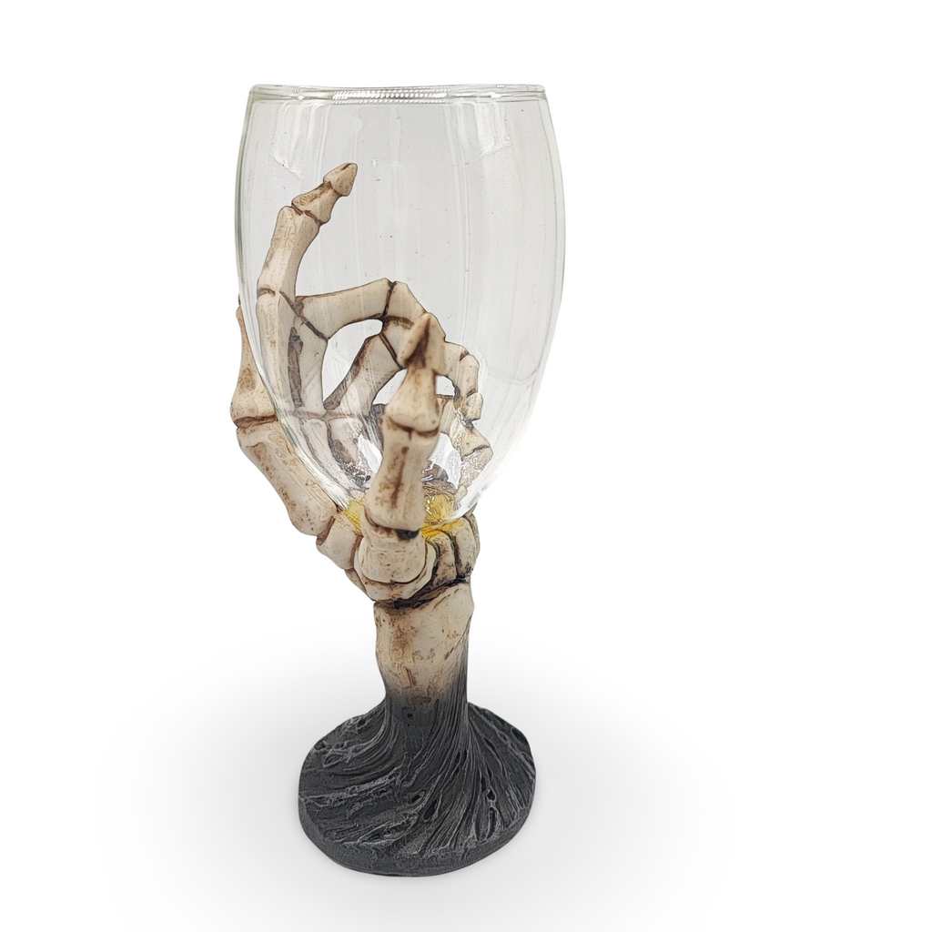 Home Decor -Chalice -Skeleton Glass