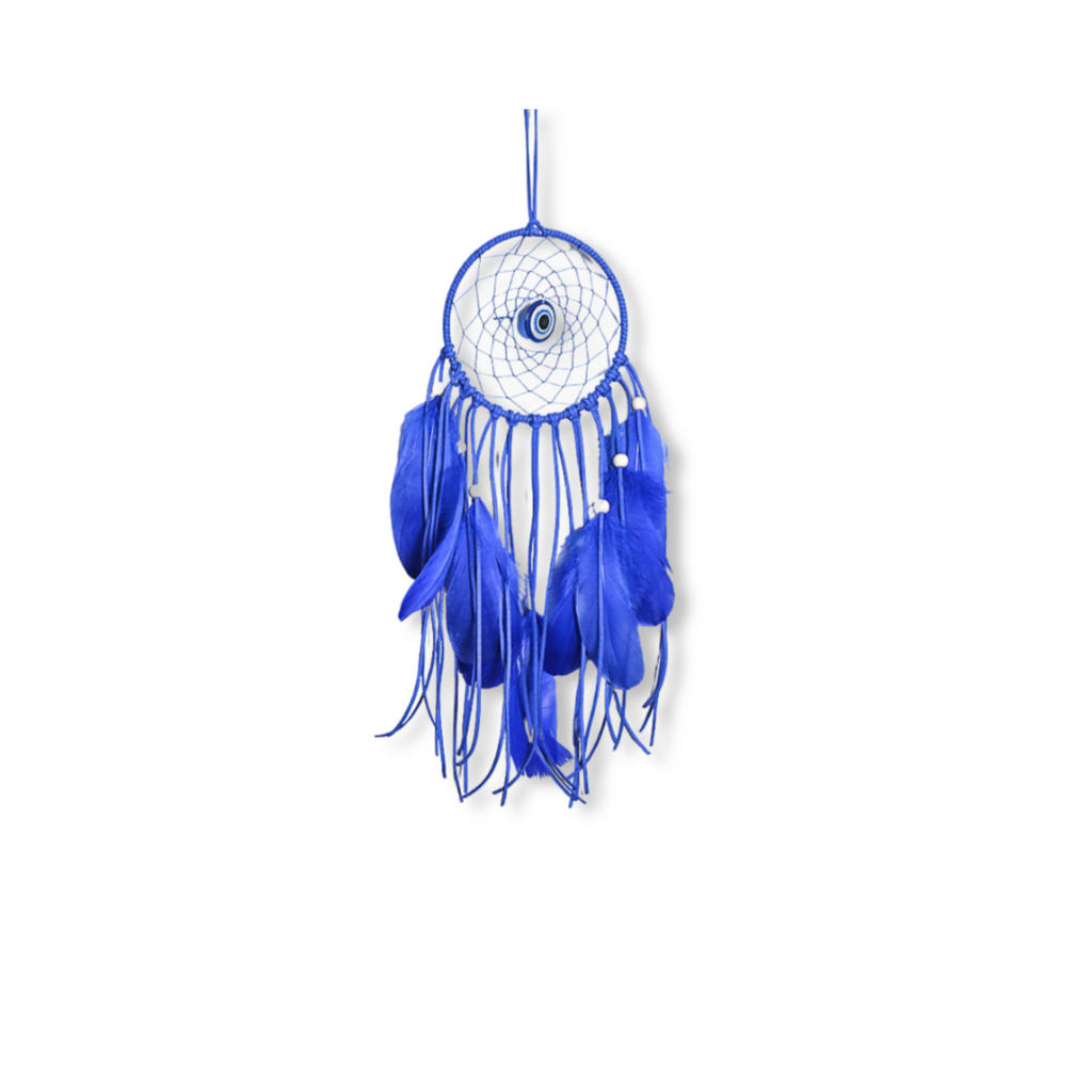 Home Decor -Dreamcatcher -Evil Eye Blue