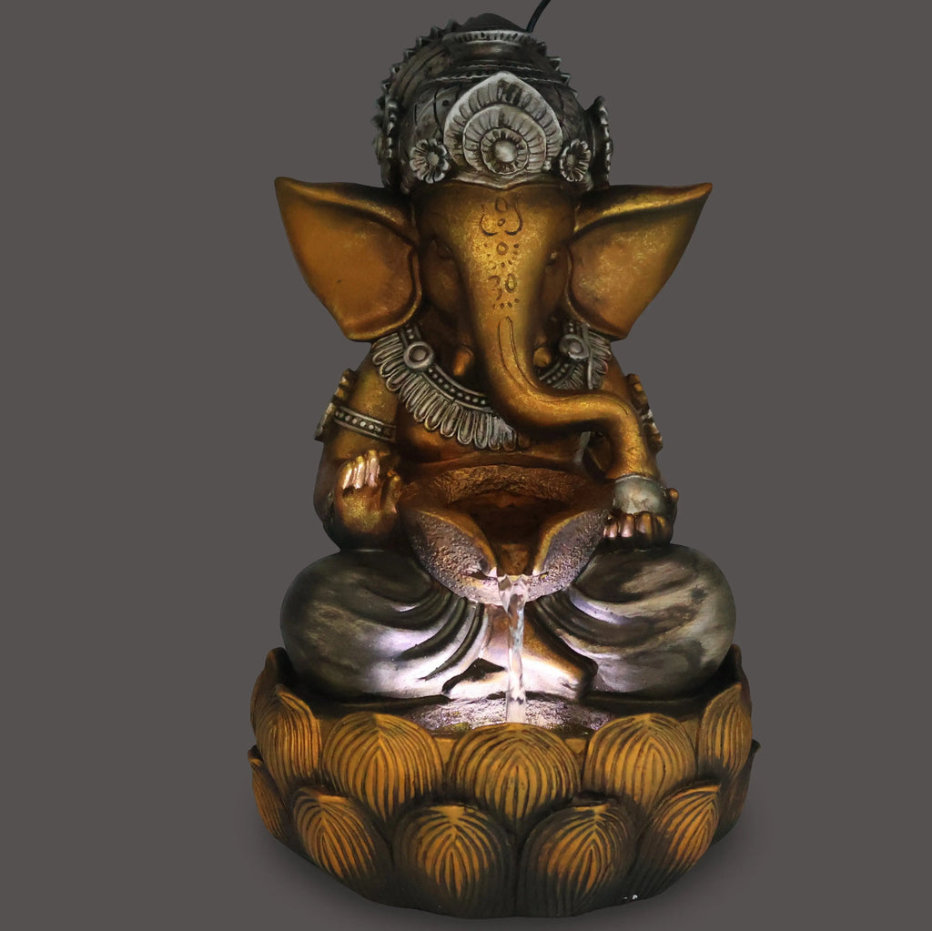 Home Decor - Fountain - Tabletop - Lord Ganesh