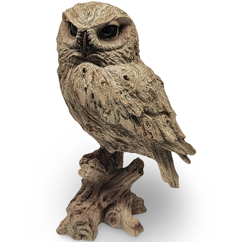 Home Decor -Spirit Animal -Owl -Rotten Driftwood Look