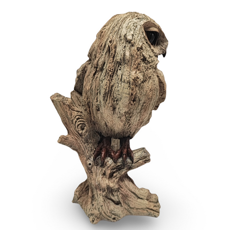 Home Decor - Spirit Animal - Owl - Rotten Driftwood Look