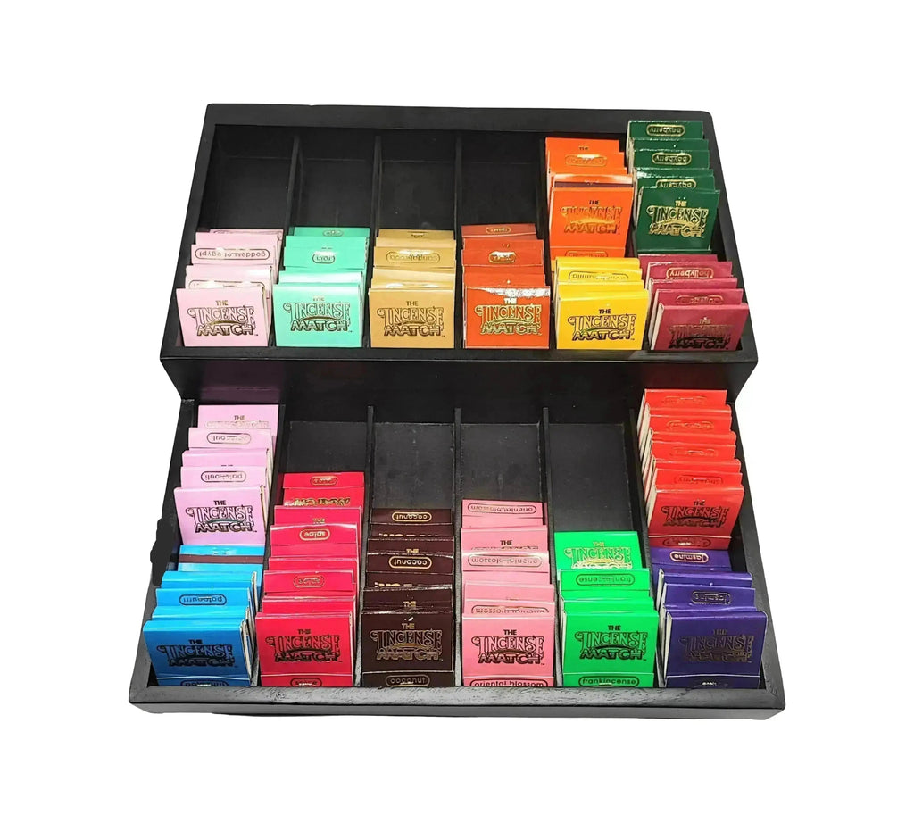 Incense Matches -Selection of 16 Unique Fragrances
