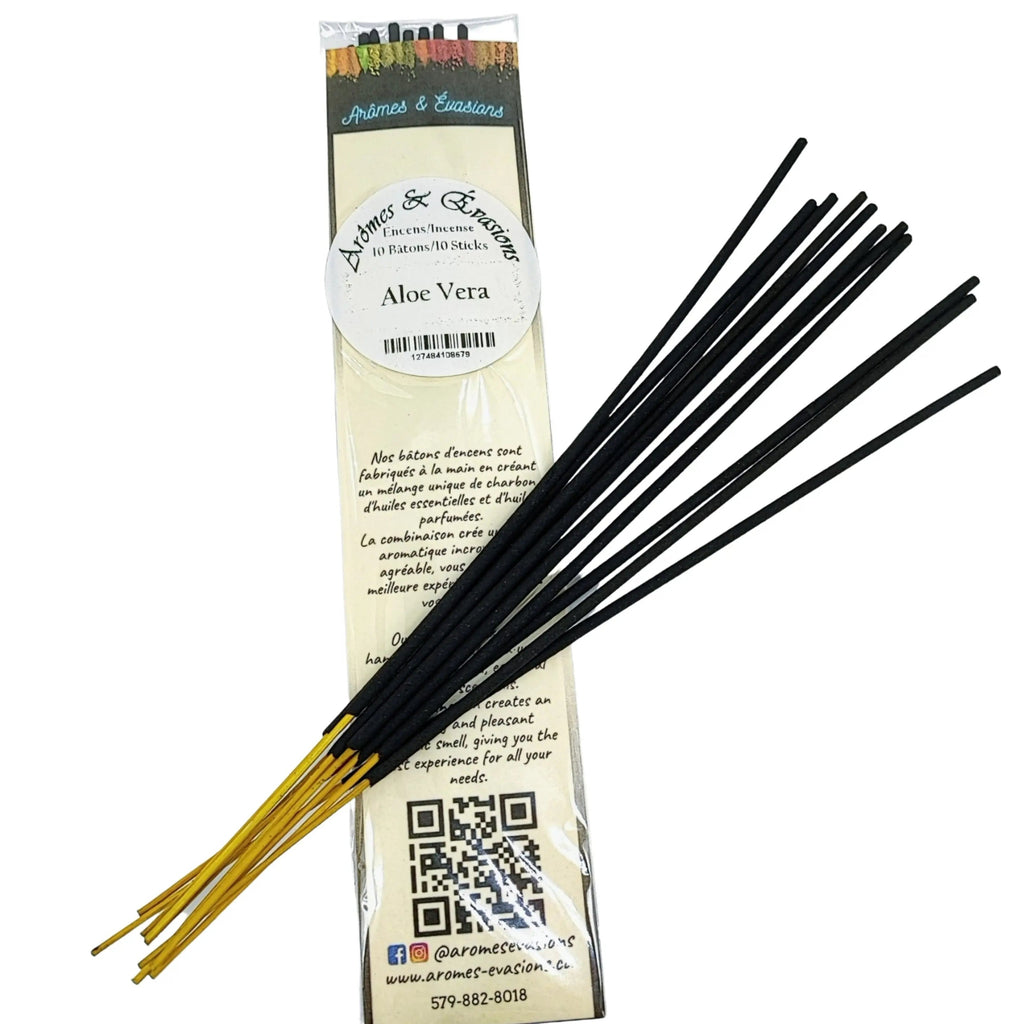 Incense Box -Aloe Vera -10 Sticks