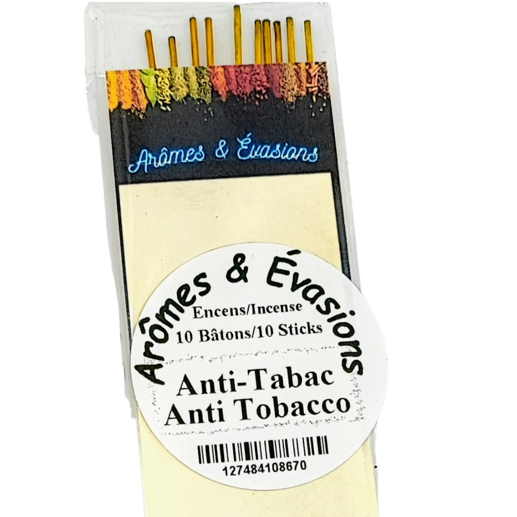 Incense Box -Anti Tobacco -10 Sticks