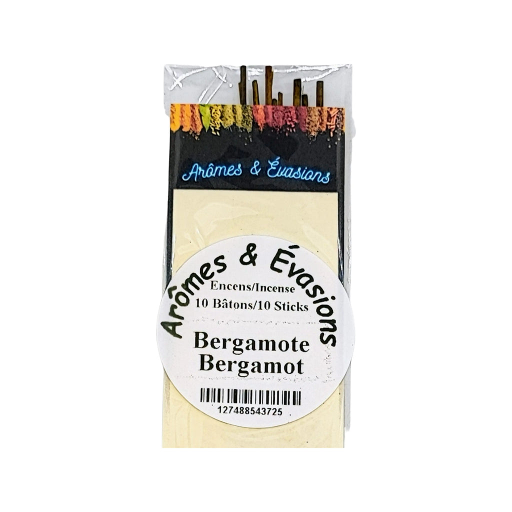 Incense Sticks - Bergamot - Pack of 10