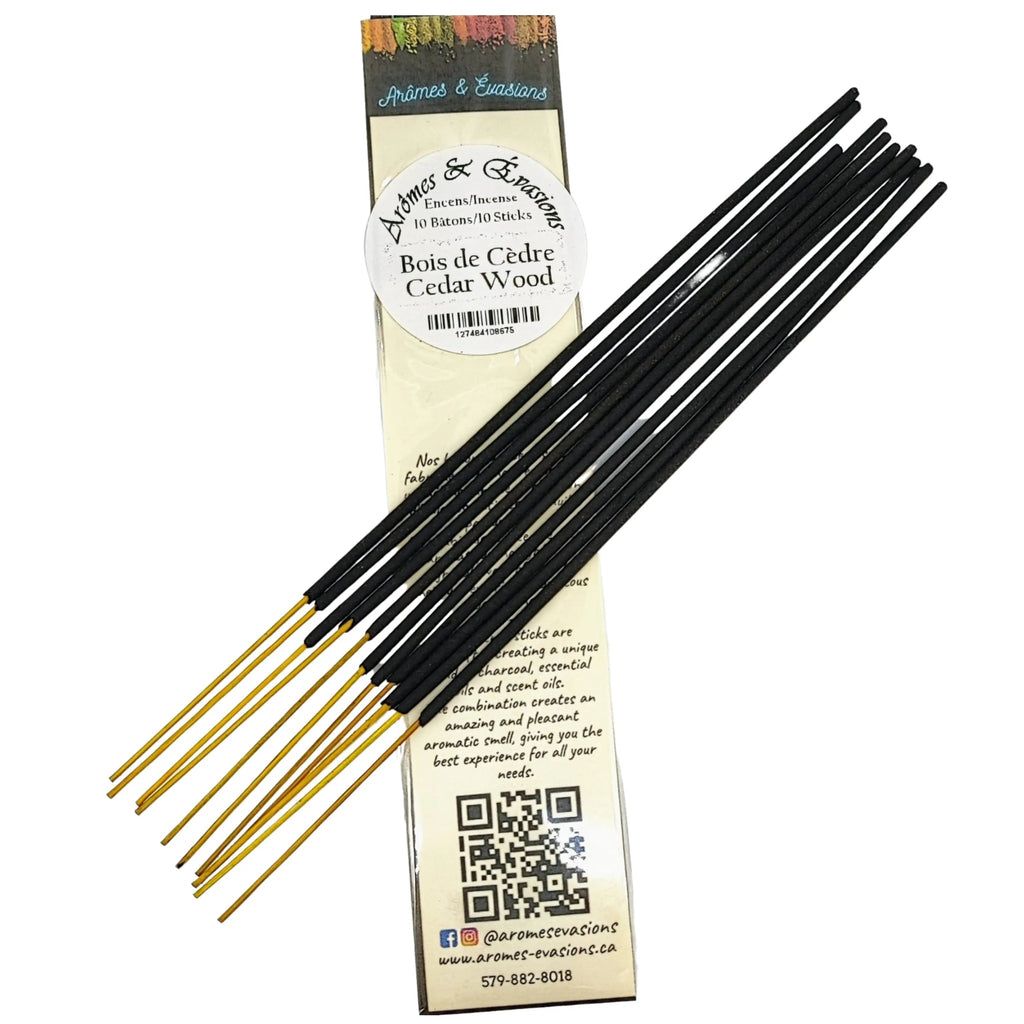 Incense Box -Cedarwood -10 Sticks