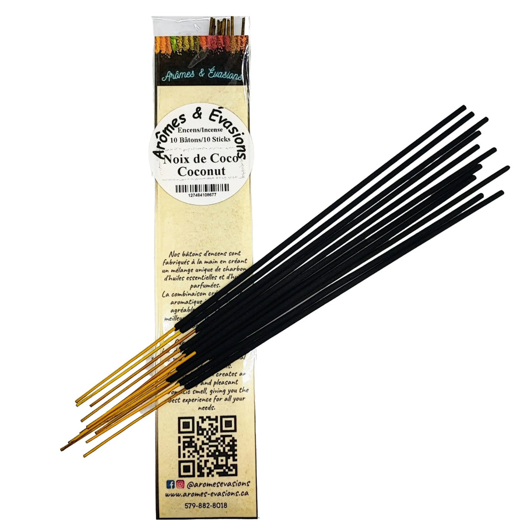 Incense Box -Coconut -10 Sticks