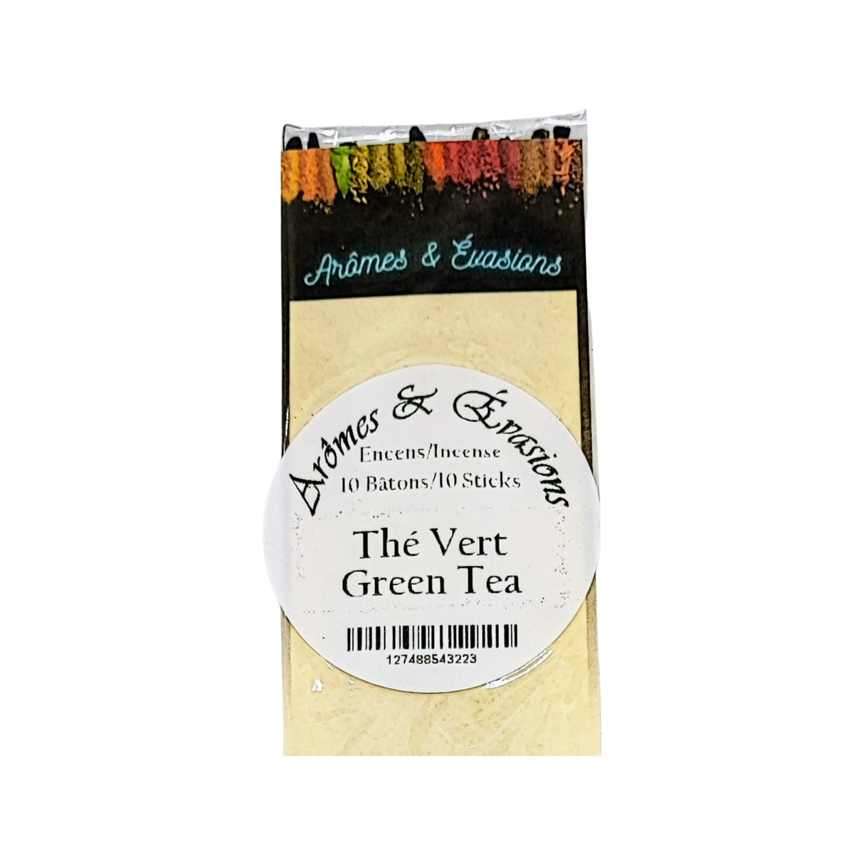 Incense Sticks - Green Tea - Pack of 10