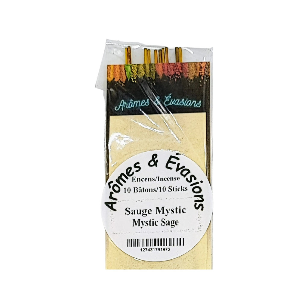 Incense Box -Mystic Sage -10 Sticks