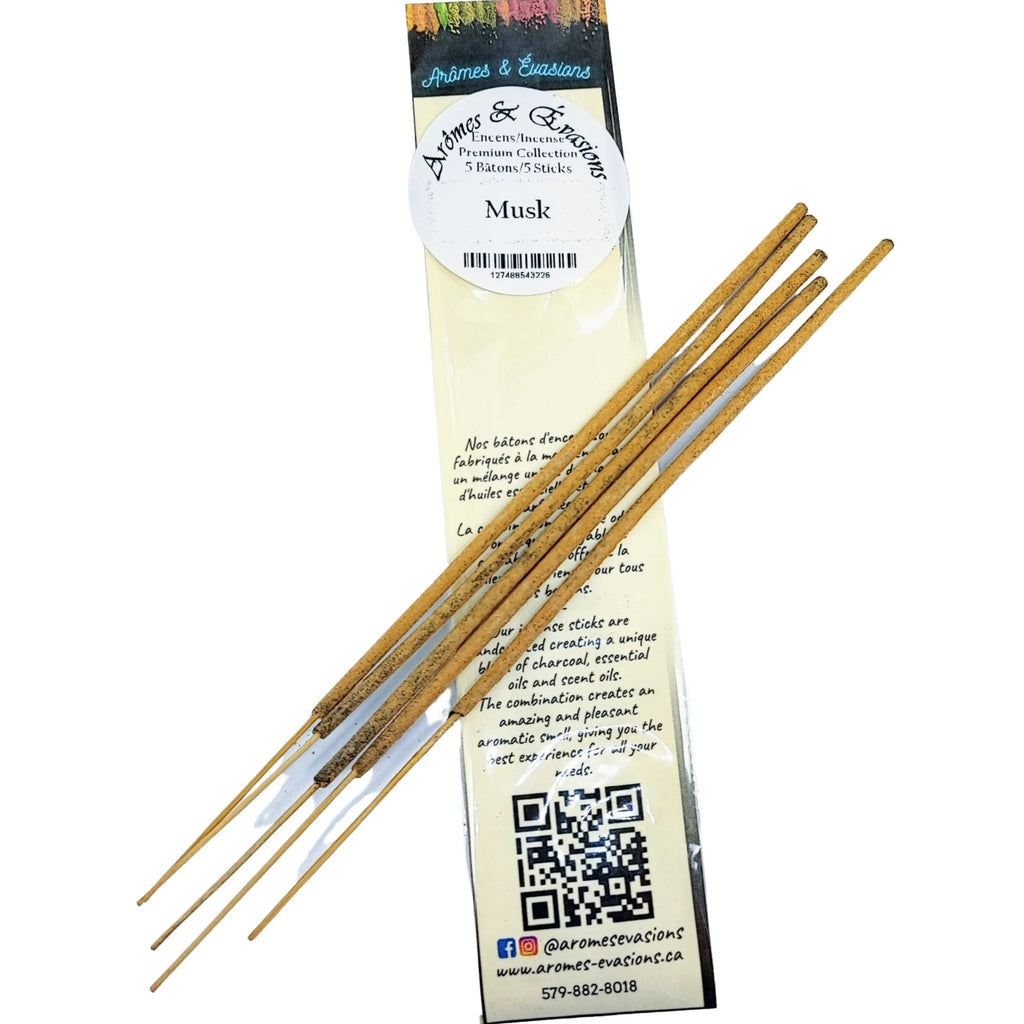 Incense Box -Premium Collection -Musk -5 Masala Sticks