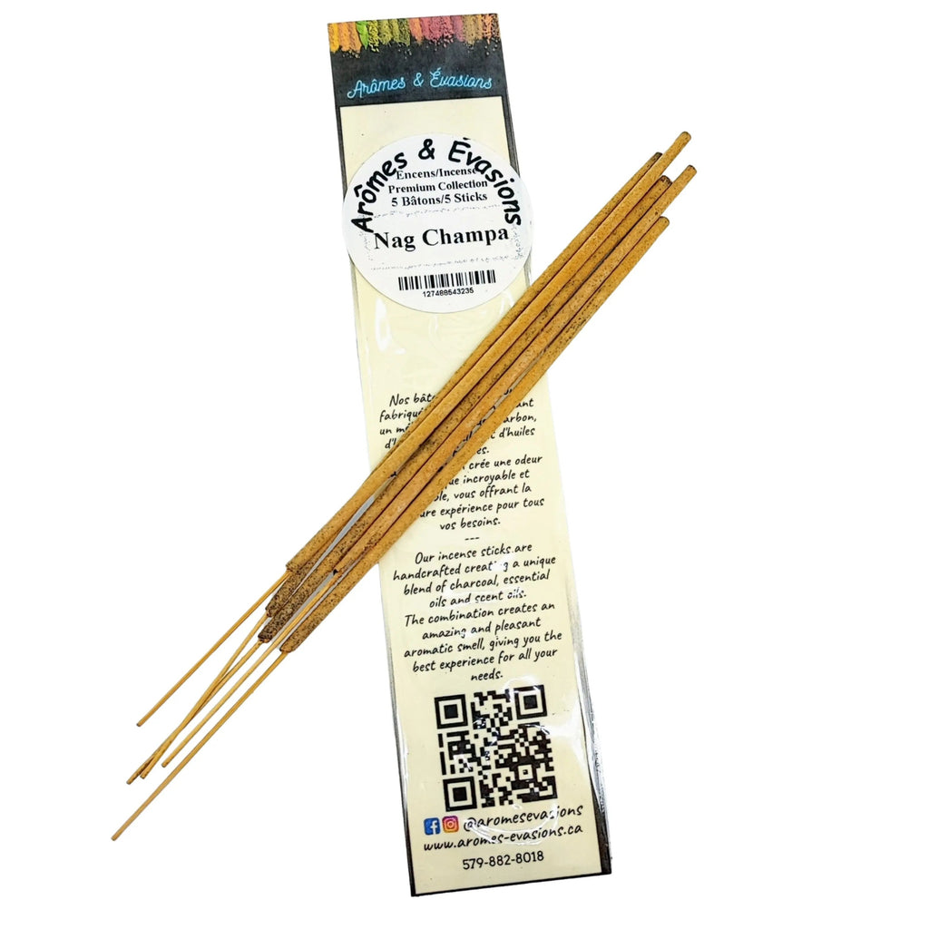 Incense Box -Premium Collection -Nag Champa -5 Masala Sticks