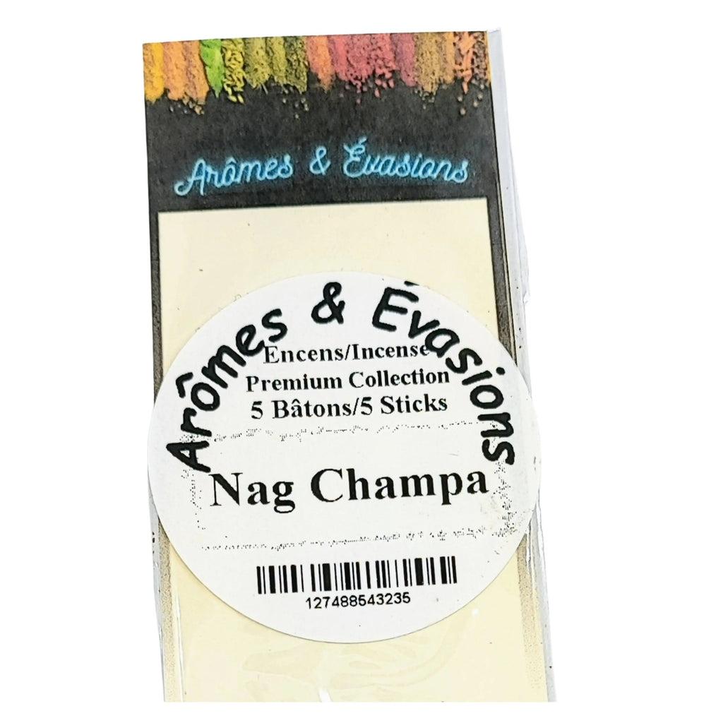 Incense Box -Premium Collection -Nag Champa -5 Masala Sticks