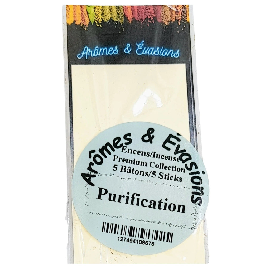Incense Box -Premium Collection -Purification -5 Masala Sticks -Premium Collection -Aromes Evasions 