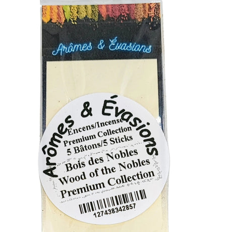 Incense Sticks - Premium Collection - Noble's Wood - Pack of 5 Masala Sticks