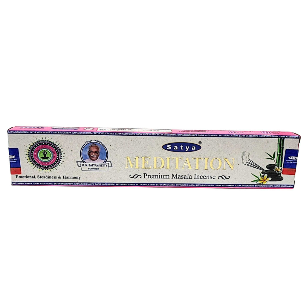 Incense Sticks -Satya -Meditation -Premium Masala -Box of 15g