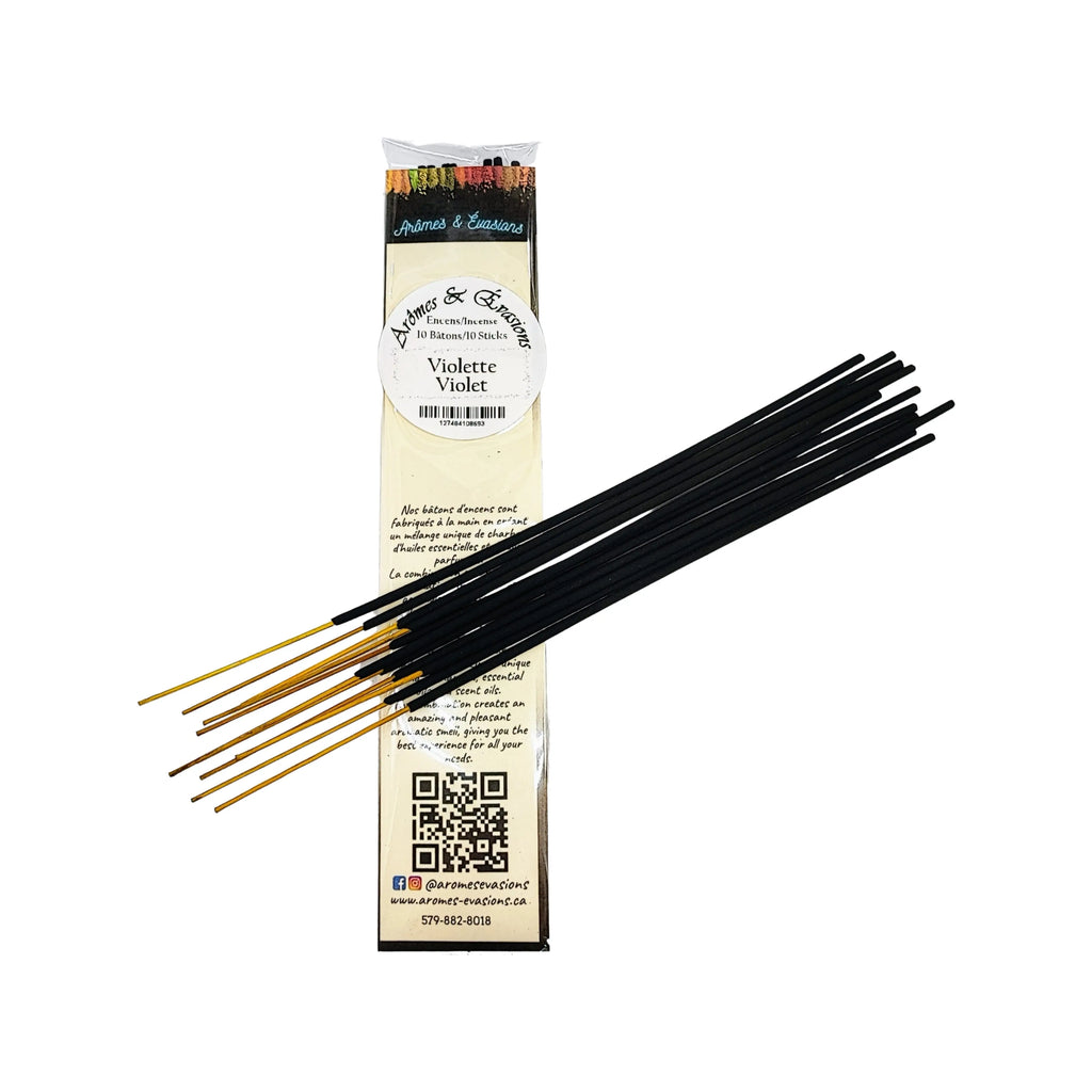 Incense Box -Violet -10 Sticks