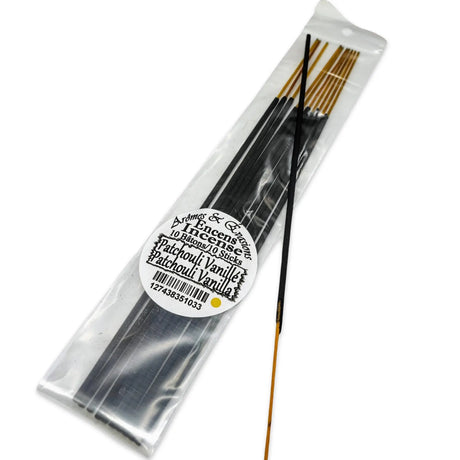 Incense Sticks - Patchouli Vanilla - Pack of 10
