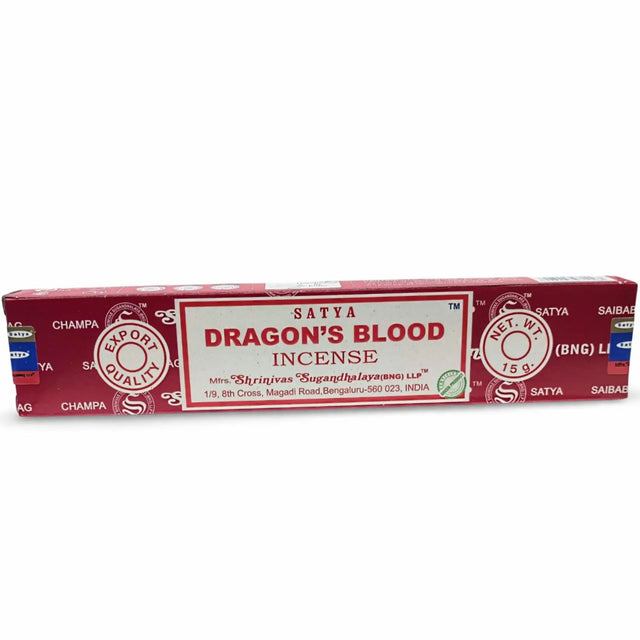 Incense Sticks - Satya -Dragon's Blood - Box of 15g