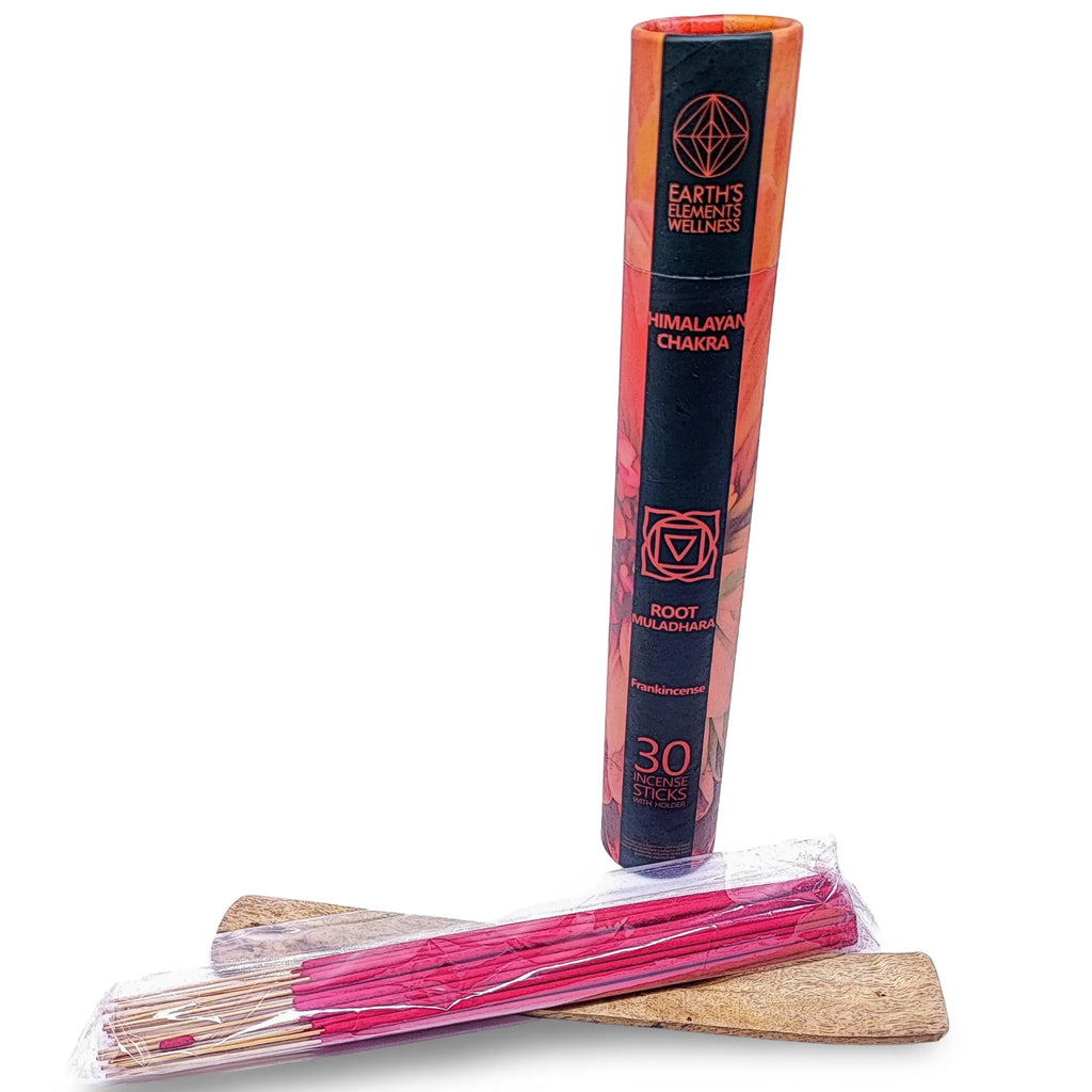 Incense Box Set -Himalayan Chakra Incense Sticks Root Chakra - Frankincense