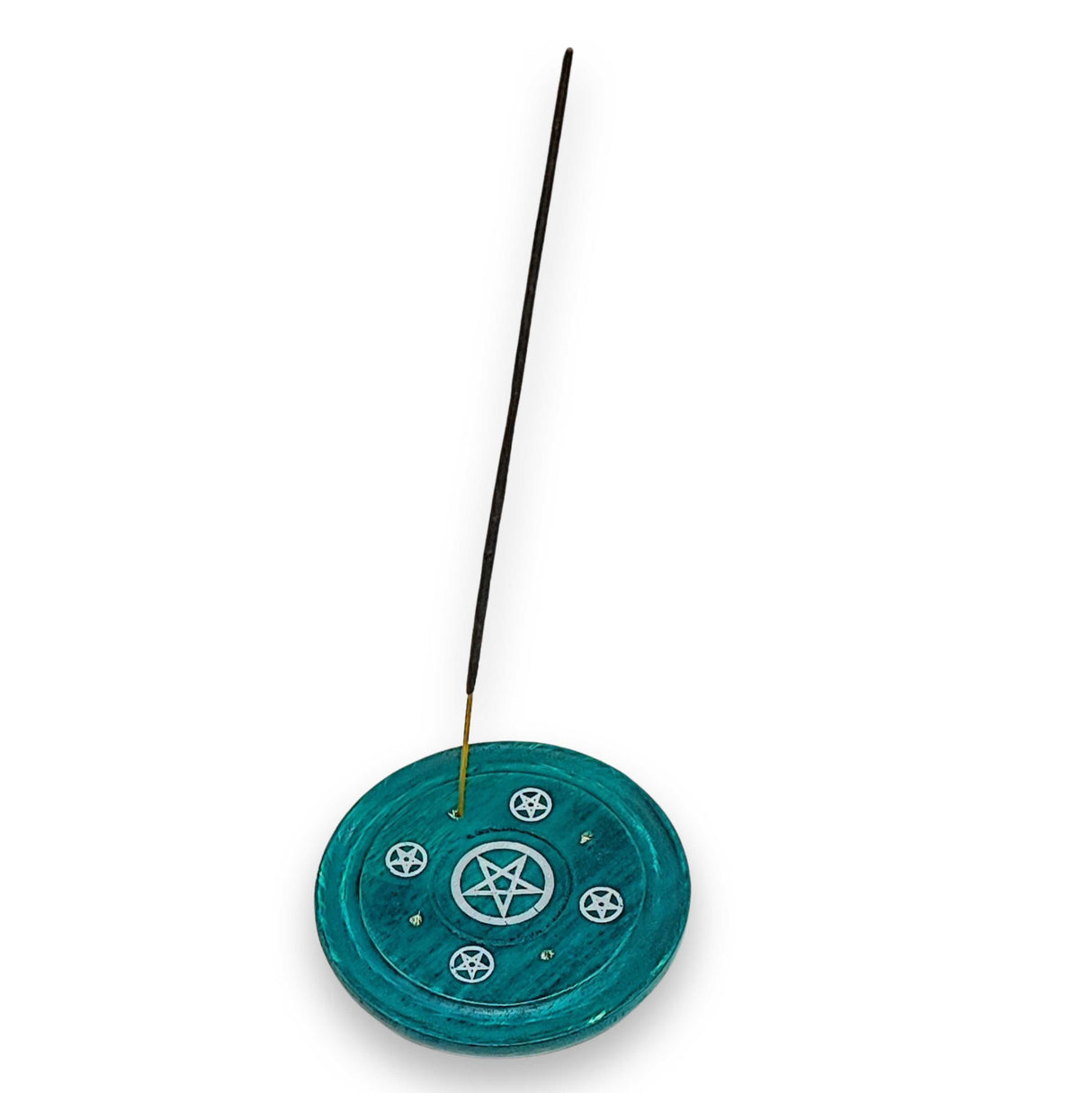 Incense Burner -Sticks -Mango Wood -Assorted Design Plates