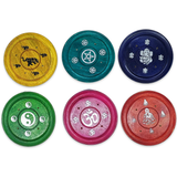 Incense Burner -Sticks -Mango Wood -Assorted Design Plates