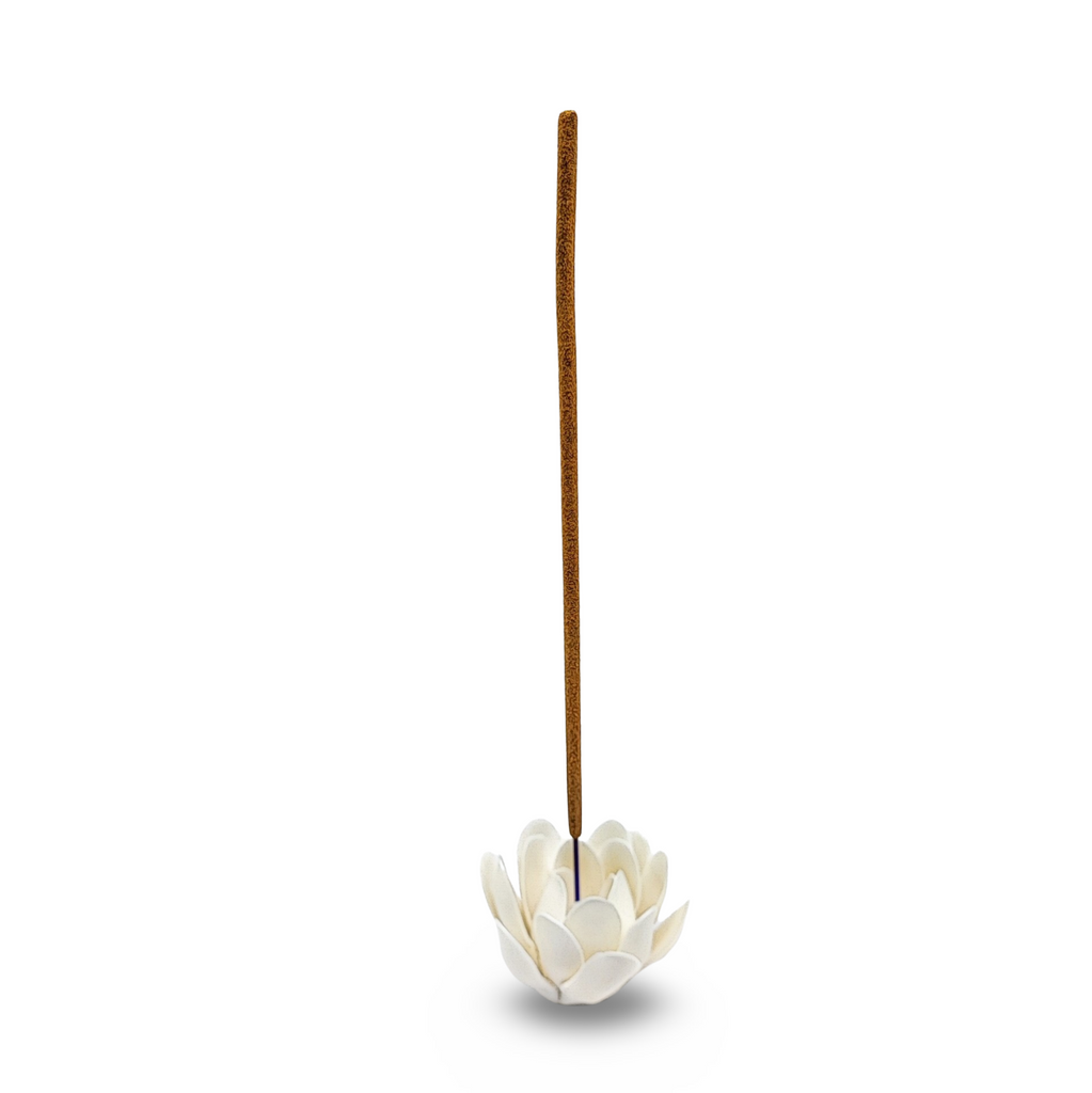 Incense Burner -Stick Holder -Ceramic -Lotus