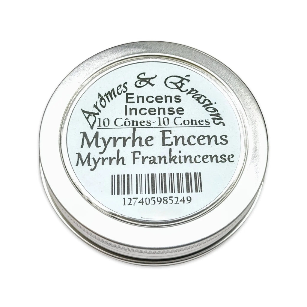 Incense Cones -Myrrh & Frankincense -10 Cones