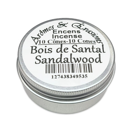 Incense Cones - Sandalwood - 10 Cones