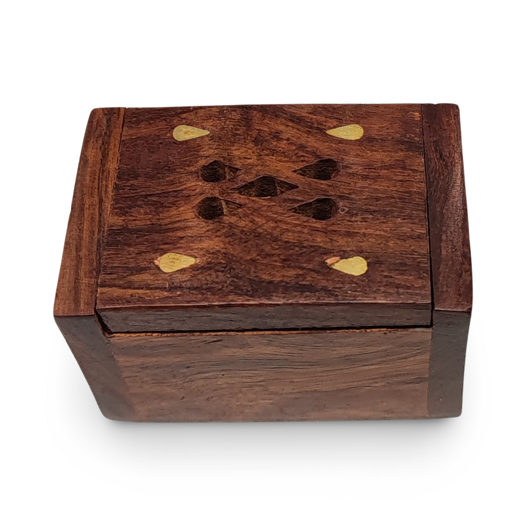 Incense -Resin -Wooden Amber Box