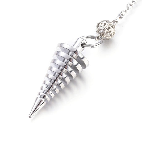 Pendulum - Brass Spiral Cone