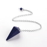 Pendulum - Cone - Natural Lapis Lazuli