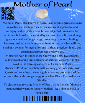 Descriptive Cards - Precious Stones & Crystals - Mother of Pearl