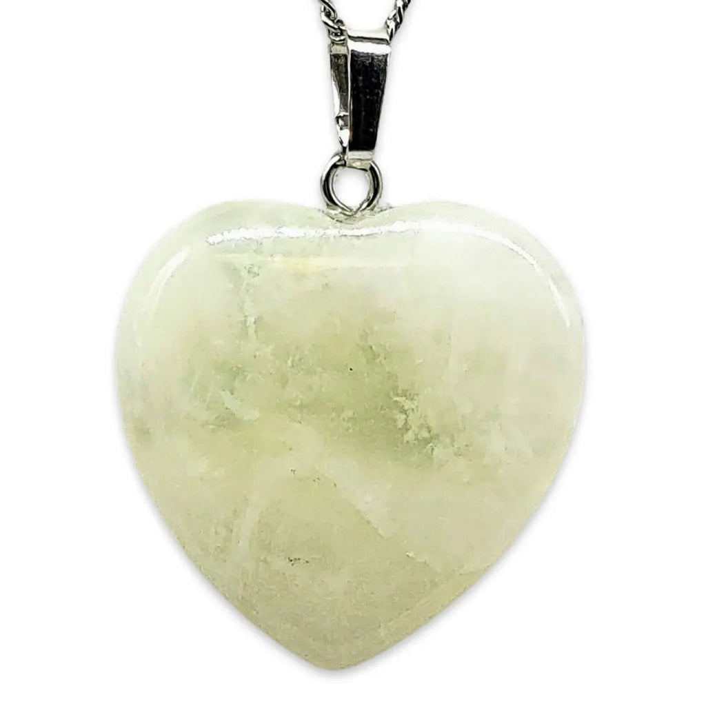 Necklace - Heart Shaped - New Jade