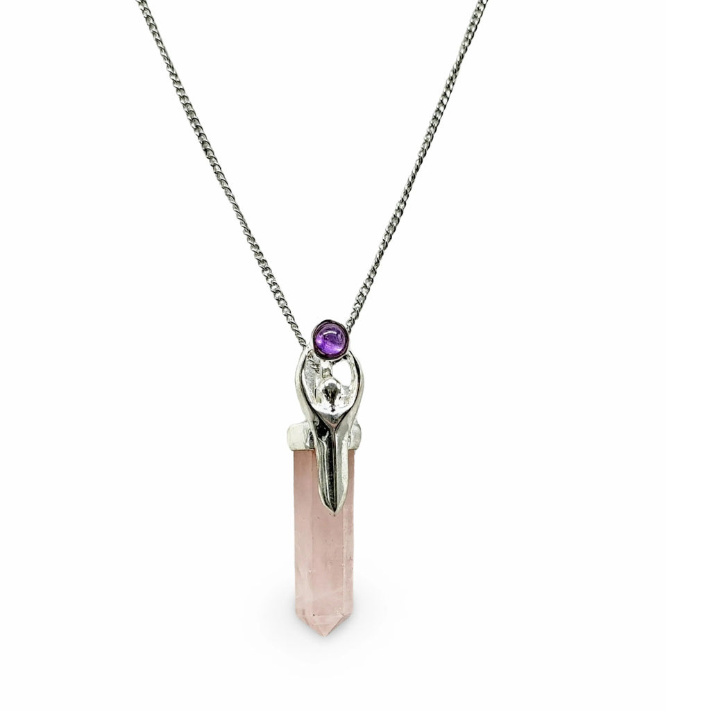 Necklace -Goddess with Gemstone