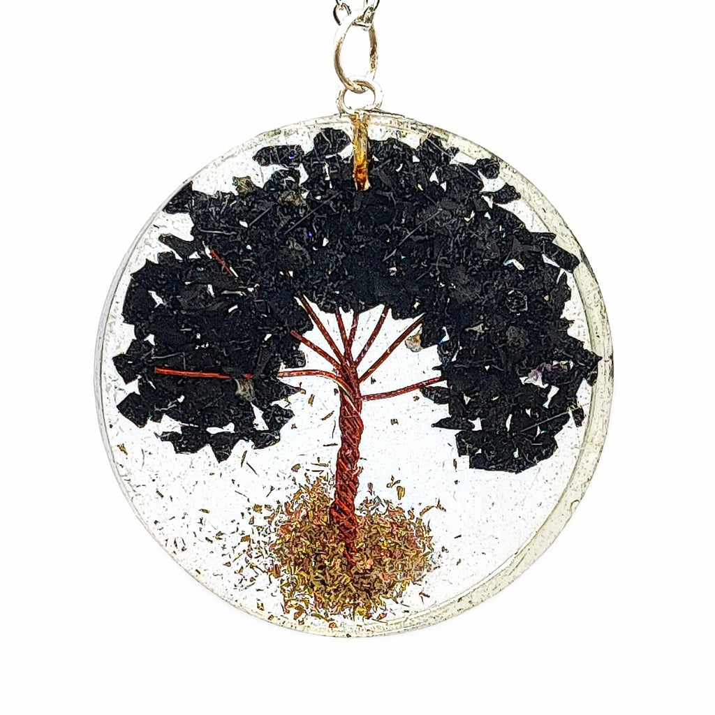 Necklace -Orgonite -Shungite Tree of Life