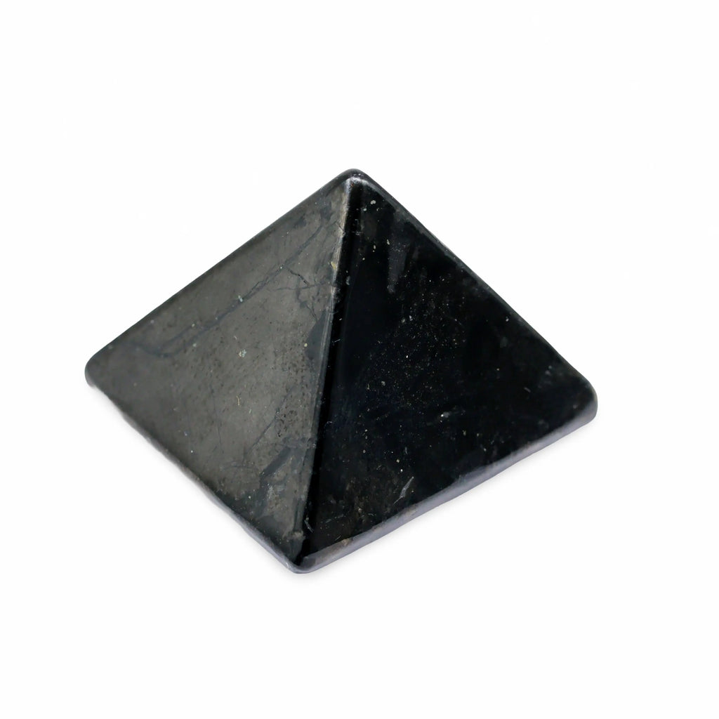 Pyramid - Natural Shungite - 25-30mm