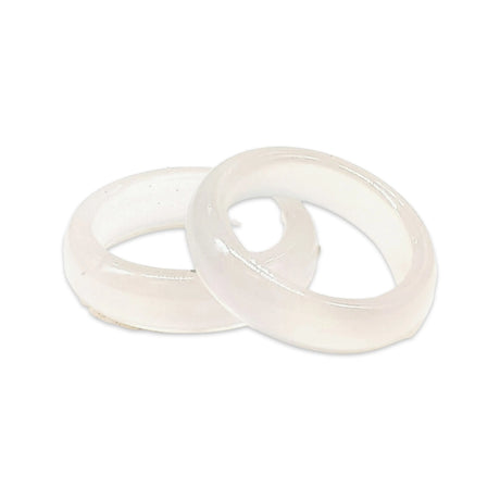 Ring -Band -Clear Quartz