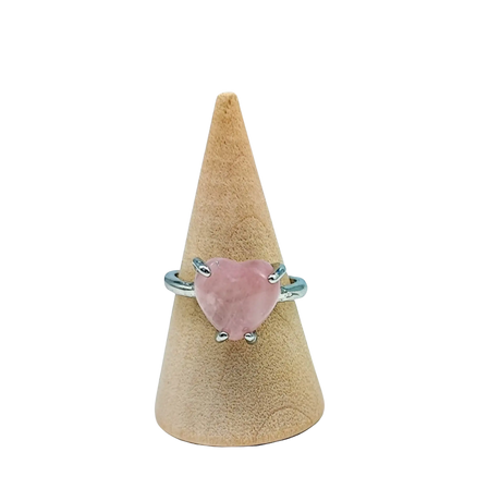 Ring - Rose Quartz - Multi Shape Choice - Size 6-10