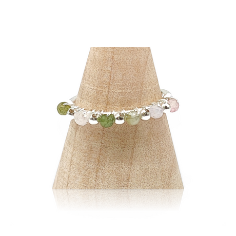 Ring -925 Sterling Silver -Natural Stone -Adjustable