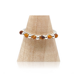 Ring -925 Sterling Silver -Natural Stone -Adjustable Tiger's Eye