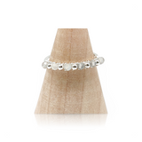 Ring -925 Sterling Silver -Natural Stone -Adjustable Labradorite