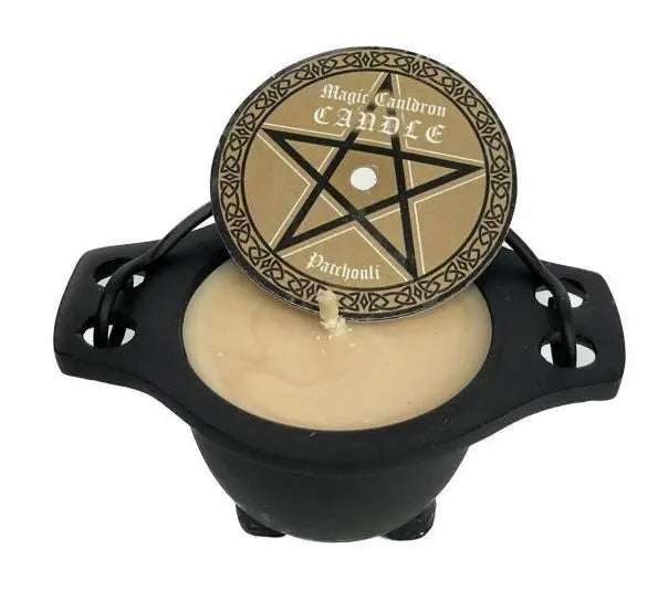 Ritual Candle -Magic Cauldron -Prosperity Patchouli
