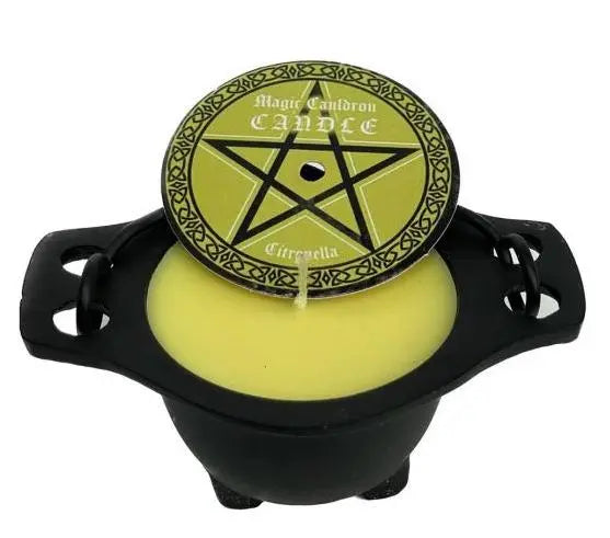 Ritual Candle -Magic Cauldron -Protection Citronella