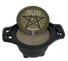 Ritual Candle -Magic Cauldron -Stress Relieve Sandalwood