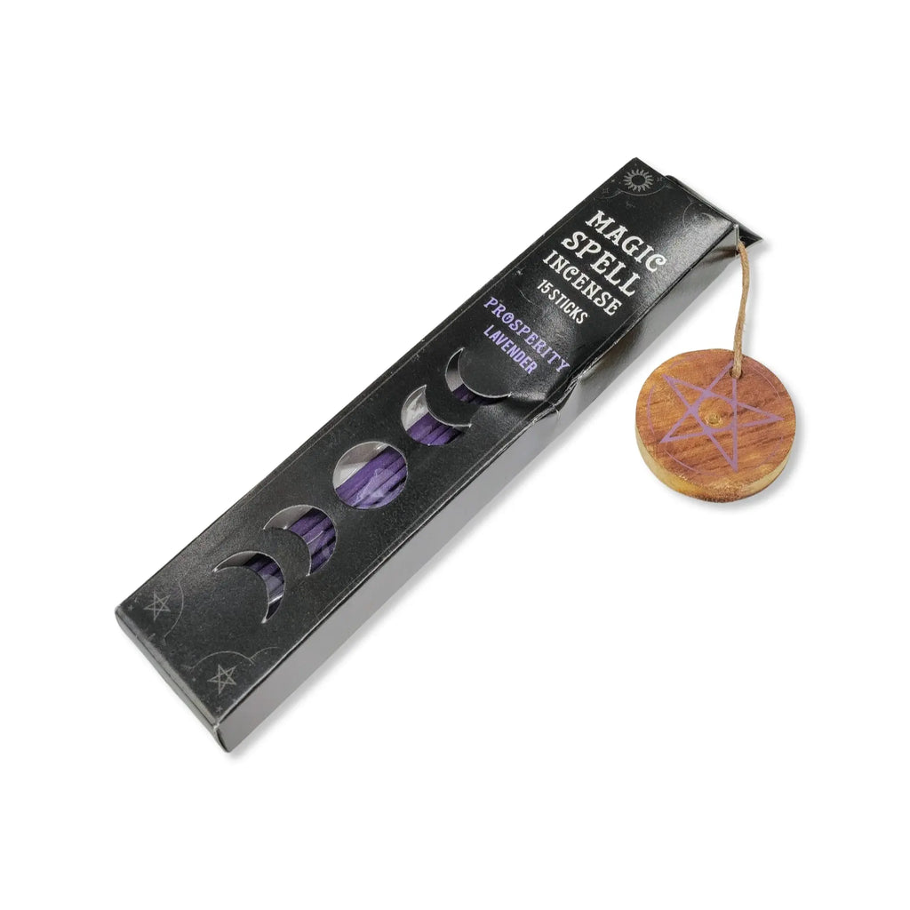 Ritual Incense Box - Magic Spell - Incense Sticks Lavender for Prosperity