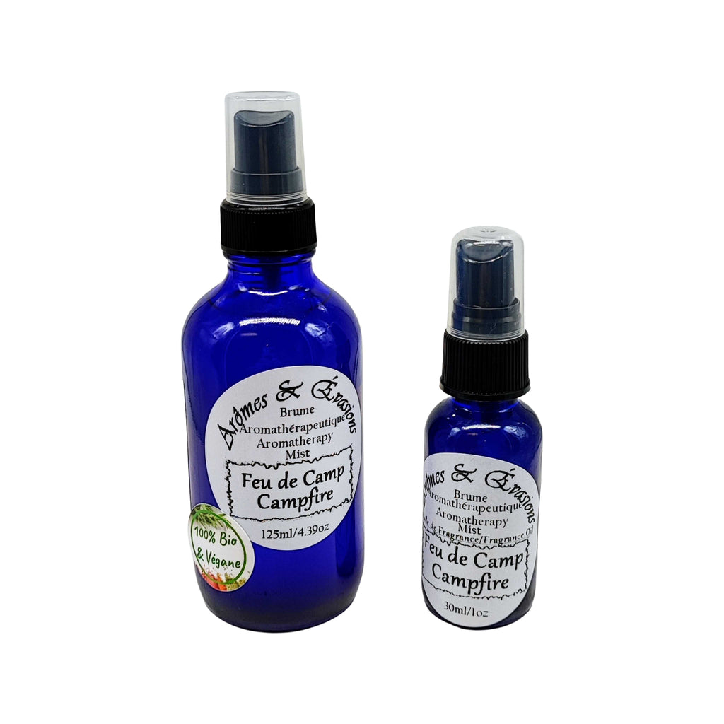 Room & Linen Mists -Campfire -Woody Scent -Aromes Evasions 