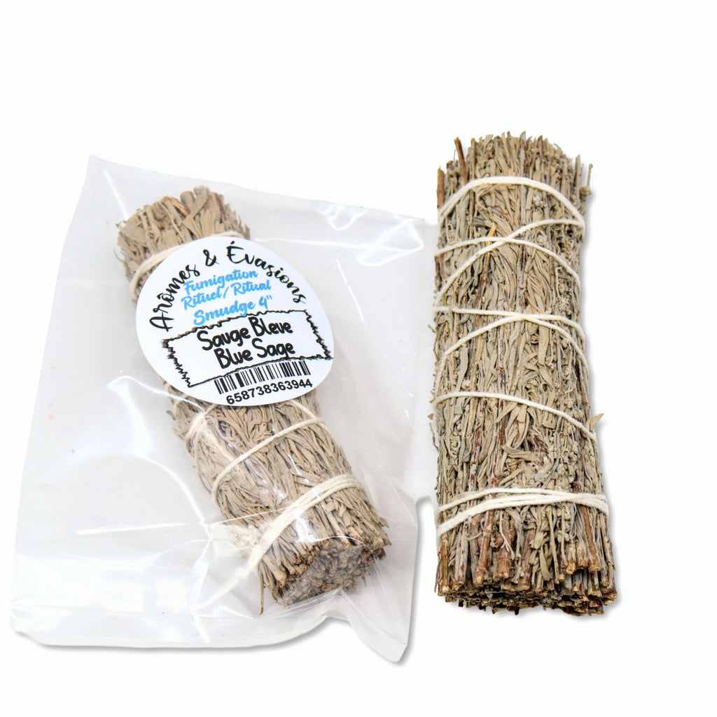 Smudging Incense Stick - Blue Sage - 4"